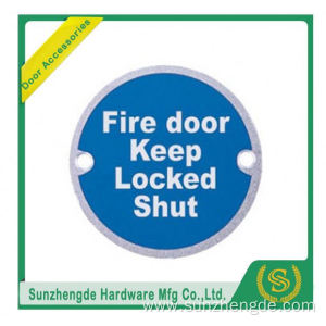 BTB SSP-011SS Fire Adhesive Safety Symbolic Toilet Door Signs